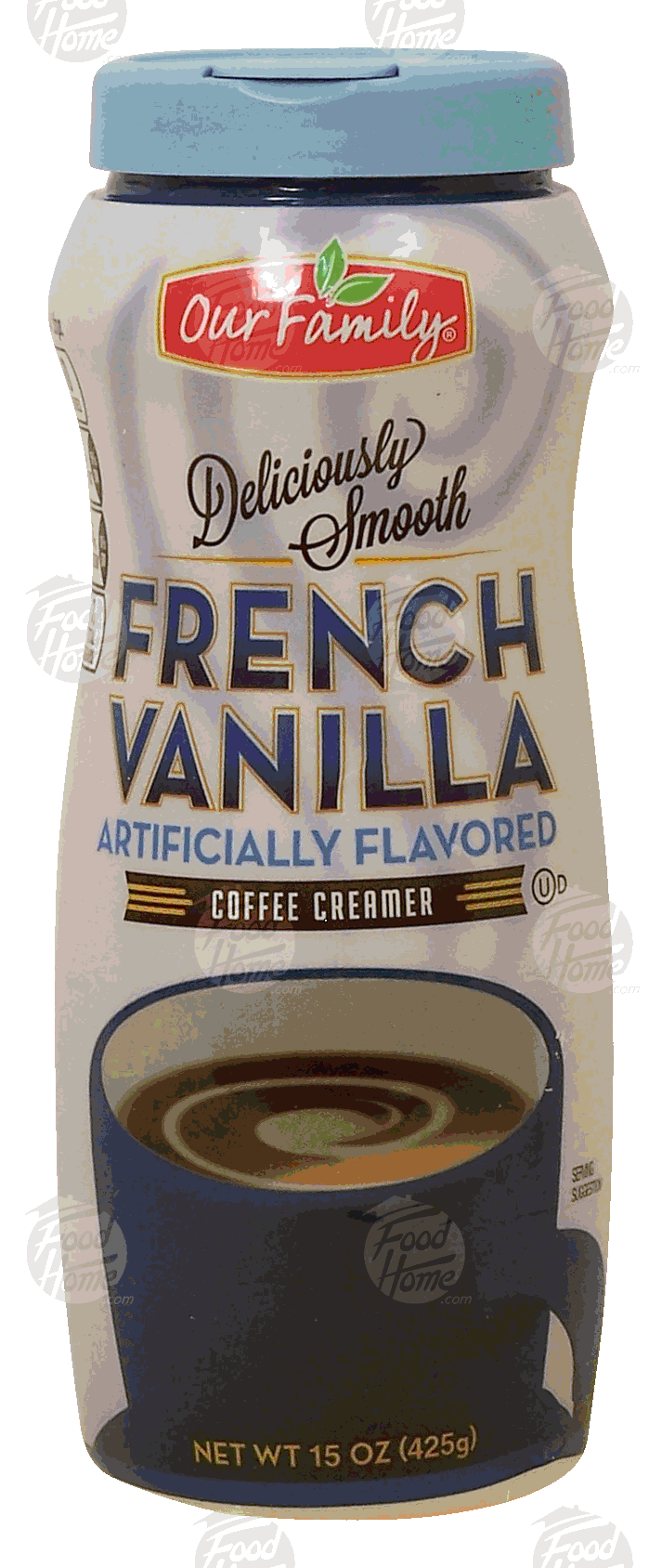 Our Family Deliciously Smooth french vanilla flavor powder coffee creamer Full-Size Picture